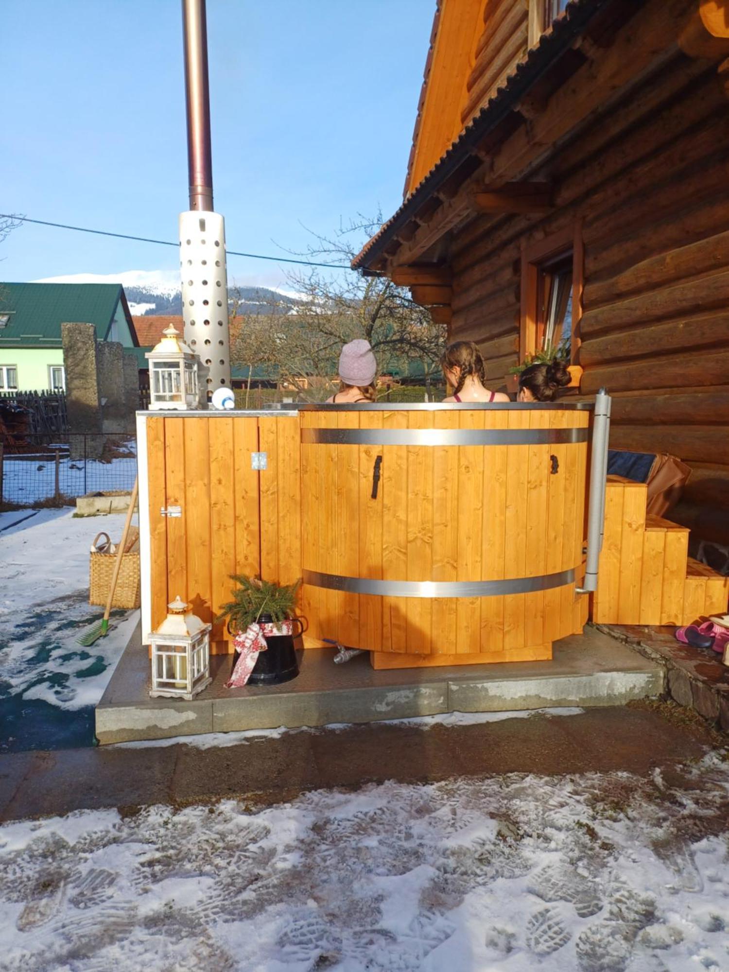 Appartement Drevenica Zapadne Tatry S Kupacou Kadou A Krbom à Žiar Extérieur photo